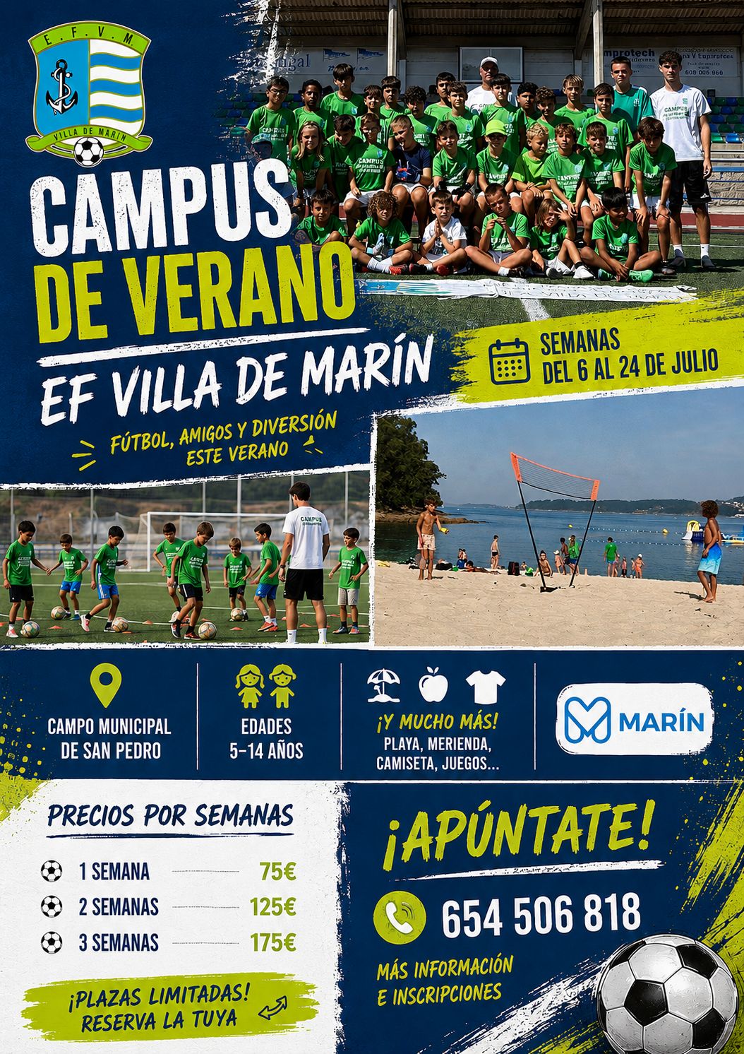 Campus de Verano 2026 EF Villa de Marín